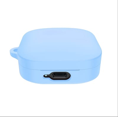 Store_7 Cilicone beschermhoes - compatibel met Redmi Buds 6 Active - ultradun en schokbestendig - blauw - krasbestendig - zachte silicone...