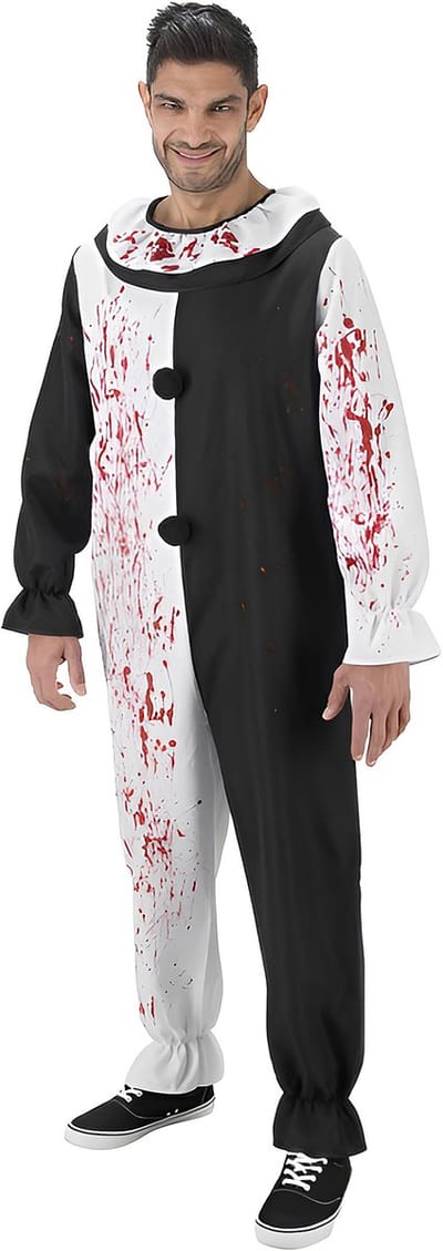 CHAKS - Terrifier Bloederige Clownkostuum voor volwassenen - XL (190 cm)