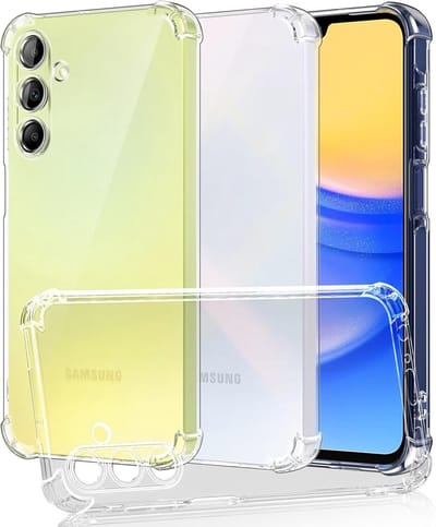 Transparant Schokbestendig TPU Hoesje Geschikt voor Samsung Galaxy A15 | Back Cover | Dun | Flexibel | Shockproof | Doorzichtig