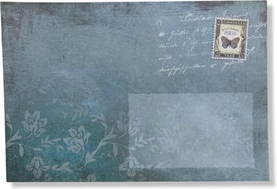 Cards & Crafts Luxe Gekleurde Enveloppen - 50 stuks - Blauw / groen / vlinder - B6 175X120 mm - 120grms