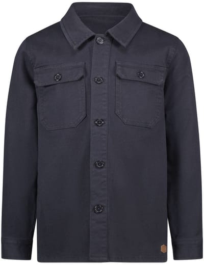 Like Flo winter twill blouse jongens - navy blauw - Change