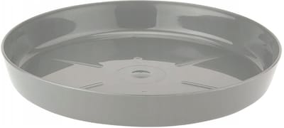 Lamela - Plantenonderzetter - Grijs - 12,6 cm - Kunststof