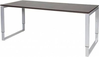 Verstelbaar Bureau - Domino Plus 180x80 logan - alu frame