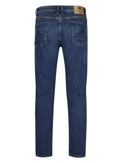 Petrol Industries blauwe heren jeans   Stonewash wassing   Straight fit   5-Pocket zakken   Knoop- en ritssluiting   Duurzaam   Regular waist Blauw