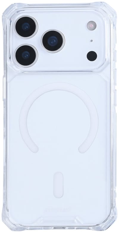Rixus Armor-X Anti Shock Case With MagSafe For Apple iPhone 17 Pro Transparent