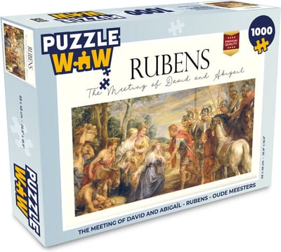 Puzzel The meeting of David and Abigaïl - Rubens - Oude meesters - Legpuzzel - Puzzel 1000 stukjes volwassenen