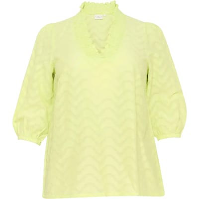 Damesblouse met lange mouwen KAFFE Curve Vitana