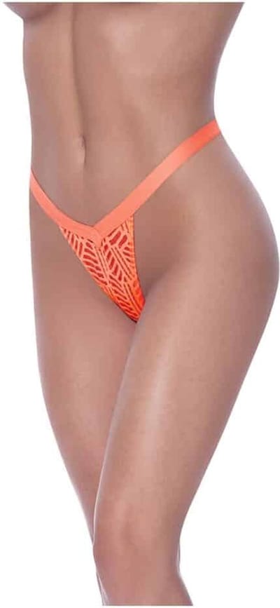 Magic Silk - Exposed P405ORALRG - Split Crotch Thong L/X