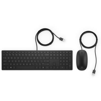 HP Pavilion USB toetsenbord en muis 400 QWERTY