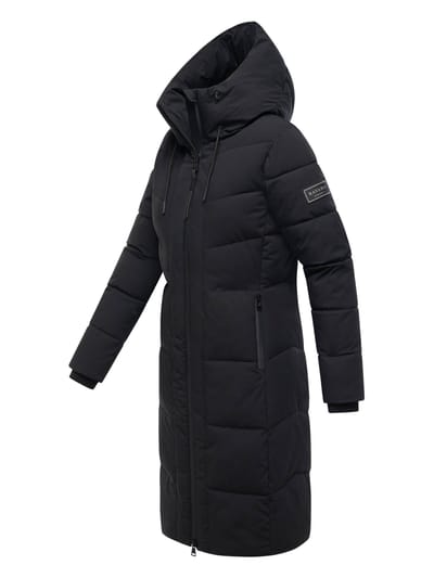 Navahoo dames wintermantel SCHOKOKUSS – elegant, warm & functioneel