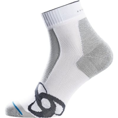 Odlo Socks Quarter Light Unisex Sportsokken - White - Maat 42-44