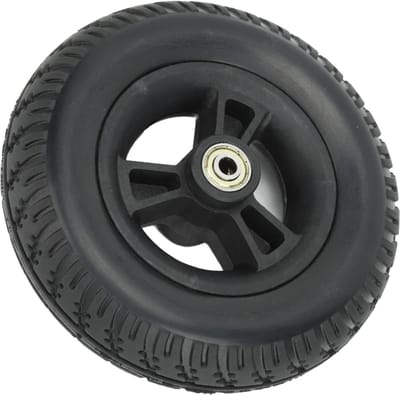 7 Inch Rolstoelwielvervanging Heavy Duty Solid Front Rolstoelwiel Geen Lawaai Antislip