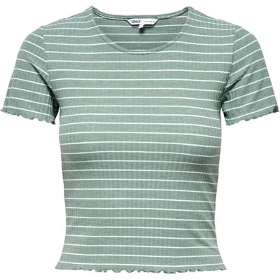 ONLY - ONLEMMA STRIPE S/S TOP JRS - Dames - T-shirts
