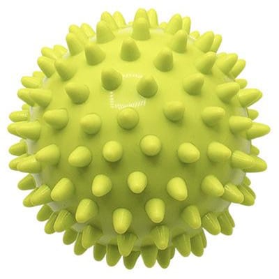 1Pc Massage Acupunt Grip Bal Wees Nagel Fascia Yoga Fitness Bal PVC Zool Ontspanning Egel Ballen groen