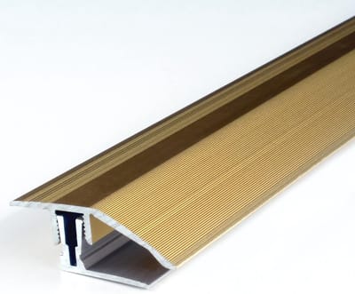 Verhoogd Profiel in Goud Geanodiseerd Aluminium voor Vloerhoogteverschil 11-15 mm
