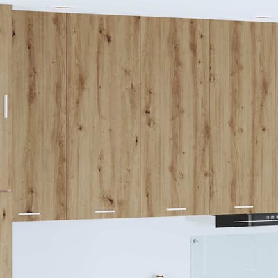 vidaXL - Hangkast - Artisan - Eiken - 80 - x - 31 - x - 100 - cm - Bewerkt - hout
