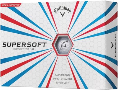 Zachte golfballen met lange afstand en HEX Aerodynamics