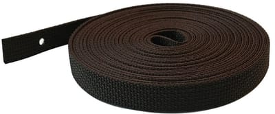 Selve Optrekband 14 mm, 7 meter, bruin