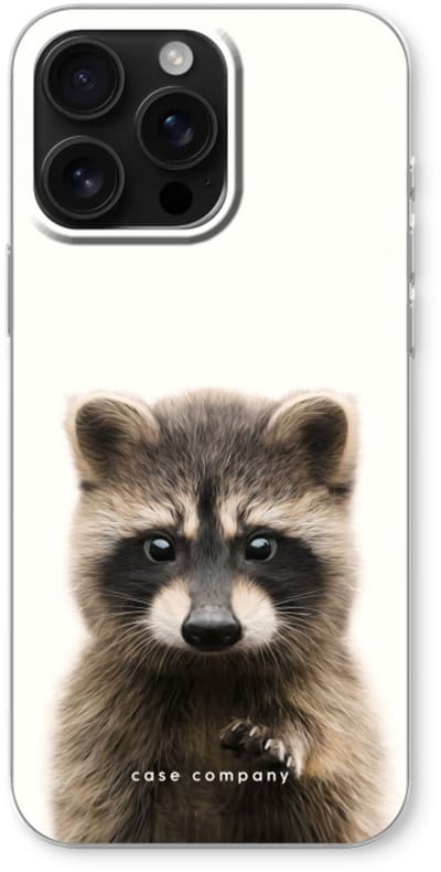 Case Company® - Hoesje geschikt voor iPhone 16 Pro Max hoesje - Rocco - Soft Cover Telefoonhoesje - Bescherming aan alle Kanten en Schermrand