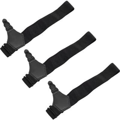 3 Stuks Sokkenhouders Verstelbaar Roestvrij Staal Enkele Clip Antislip Multifunctionele Sokkenhouders black