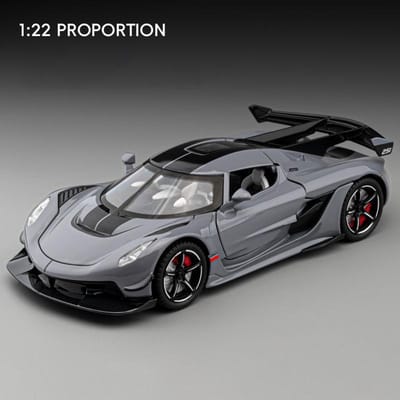 1:24 Knsg Jesko Absolut One 1 Gemera Gt Supercar Legering Metaal Diecast Model Auto Huis Trendy Ornamenten & Computer Bureaublad Decoratie