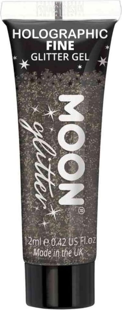 Moonglow - Face & Body Gel - Holographic Zwart