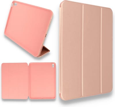 HB Hoes Geschikt voor Apple iPad Air 2020 - Air 4 10.9 inch (2020) Rosegoud - Smart Cover