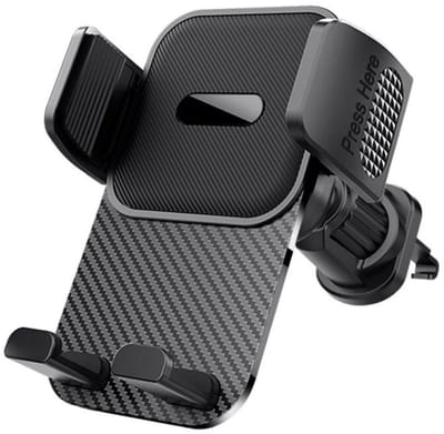 Autotelefoonhouder - 360 graden draaibare autotelefoonhouder - Geschikt voor auto-luchtuitlaten Auto GPS-houder - Geschikt voor Android-smartphones - zwart