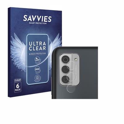 Savvies - Screenprotector voor Nokia G42 5G (ALLEEN Camera Lens) - Folie Beschermfolie transparant 6 Stuks