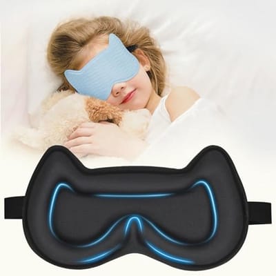 3D Slaapmasker voor Kinderen - Ergonomisch en Comfortabel Oogmasker voor Rustige Slaap