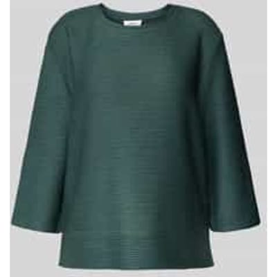 Relaxed fit sweatshirt met structuurmotief