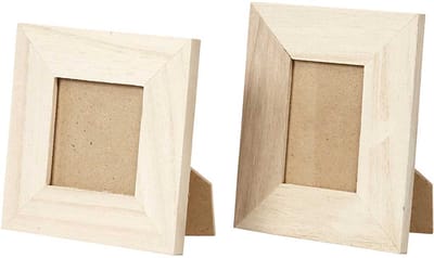 Creotime Lijst, afm 10x10+9x11 cm, Keizerin boom, 80 assorti
