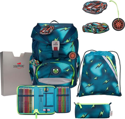 DerDieDas ErgoFlex Light - Schooltas Set 5tlg. 800g (Magic Light)