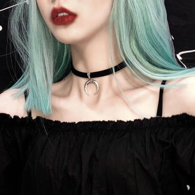 Collier ras du cou en velours pour femme, vintage, sexy, en dentelle, avec pendentifs, accessoires de bijoux gothiques white