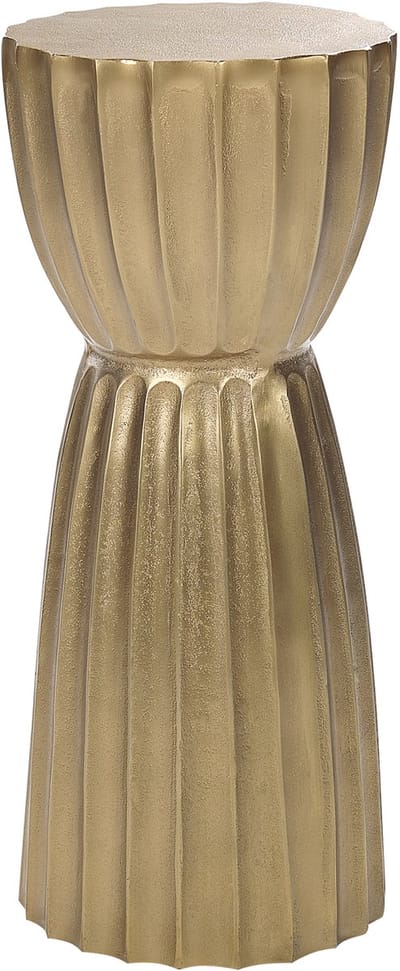 OUYEN - Bijzettafel - Goud - Aluminium