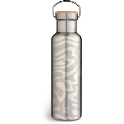 Got Bag Swril 600ml Thermosfles Zilver