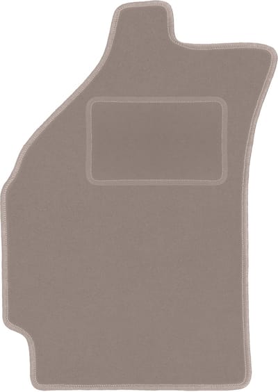 Beige bestuurdersmat voor: Chevrolet Matiz hatchback (2004-2009)