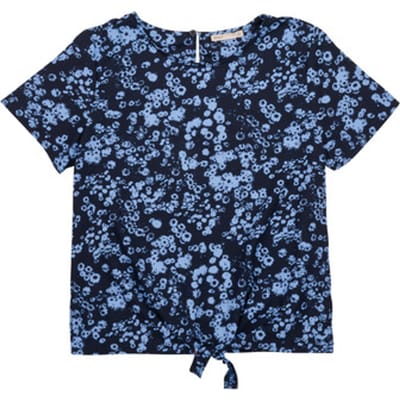 Only  Blouse KOGLINO S/S KNOT TOP CP PTM