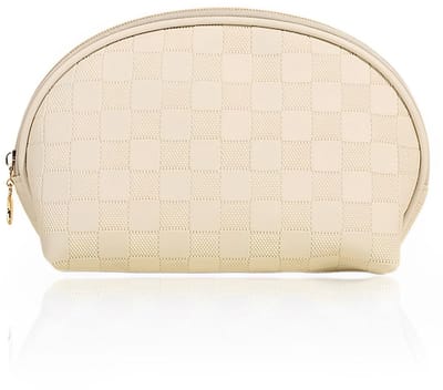 Dailygoods- Make-up Tas Grote Capaciteit - Spatwaterdicht - Zacht PU-leer - Organizer - Ideaal voor Reizen - Afmetingen 21,5 x 9 x 14 cm - Cosmetica Tas
