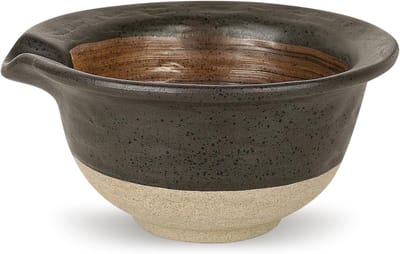 Ceramische Scheerkom met Rauwe Textuur, Scheerzeep Schuim Kom voor Mannen, Ideaal voor Baard en Nat Scheren