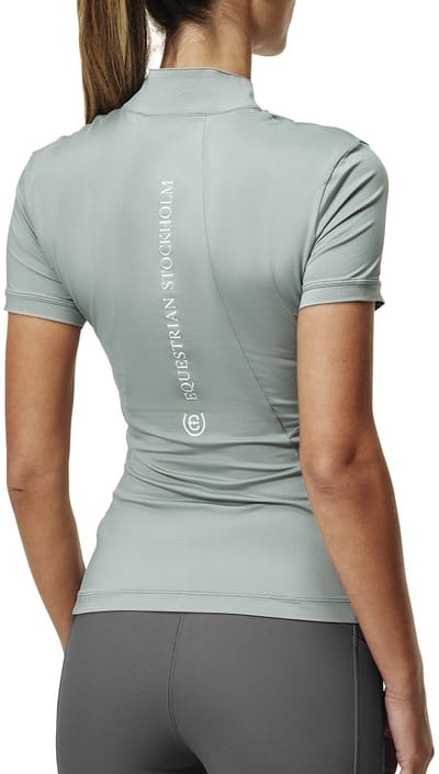 Equestrian Stockholm Trainingsshirt Equestrian Stockholm Uv Protection Mint Green Lichtgroen - XL