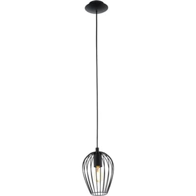 EGLO Newtown Hanglamp - E27 - Ø 16 cm - Zwart