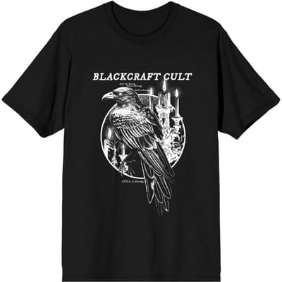 Blackcraft Cult - Gothic T-shirt - Hail The Raven Tee - M tot 4XL - voor Mannen - zwart