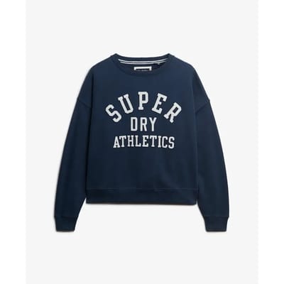 Superdry - Athletic Essentials relaxed sweatshirt met appliqué - Dames - Truien