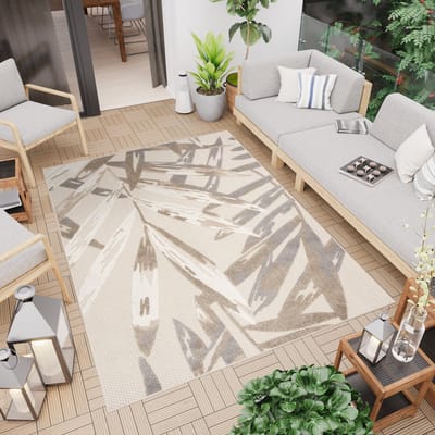 Tapiso Patio Buitenkleed Tuintapijt Outdoor Buiten Vloerkleed Maat- 200x300
