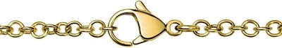 Quiges Verstelbare Jasseron Ketting met Karabijnsluiting voor Hangers - RVS - Dames - 70cm - EPK063
