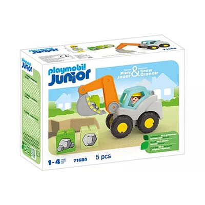 Graafmachine auto spelletjes Playmobil