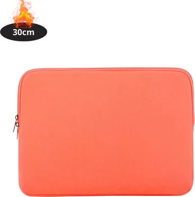 Nivard Laptoptas Krasbestendig - Laptop Sleeve - Rugtas - Schoudertas - Laptoshoes - Kantoortas - Dames & Heren - 12 Inch - Oranje
