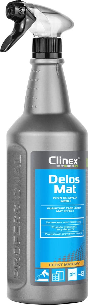 Clinex Delos Mat Meubelreiniger voor Hout en Laminaat 1 liter
