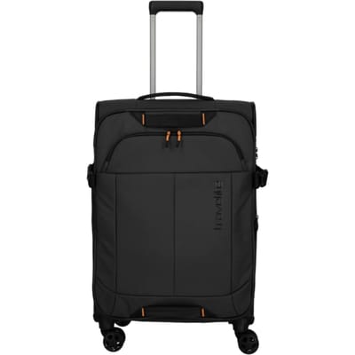 Travelite Briize Koffer 4 Wiel 67cm Expandable Zwart - Zachte koffers